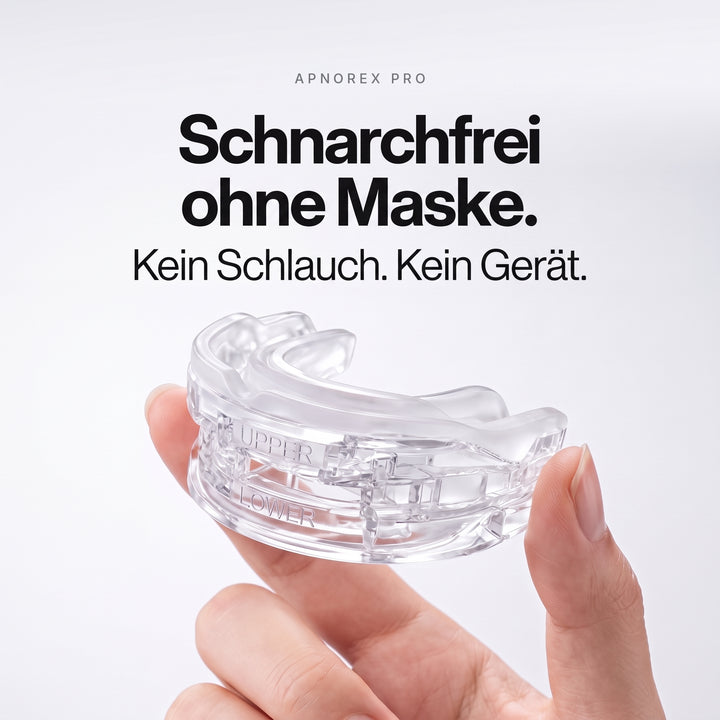 Schnarchfrei ohne Maske – Apnorex Pro