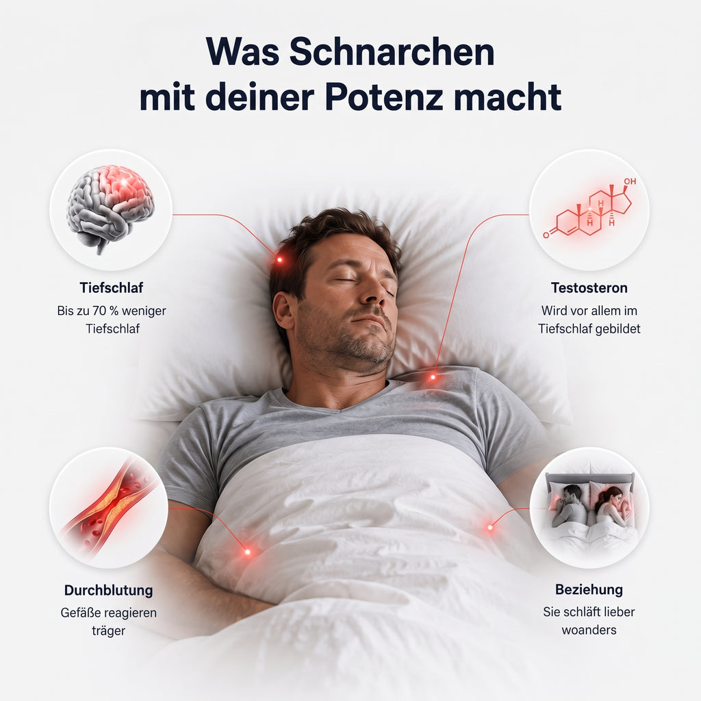 Was Schnarchen mit deiner Potenz macht